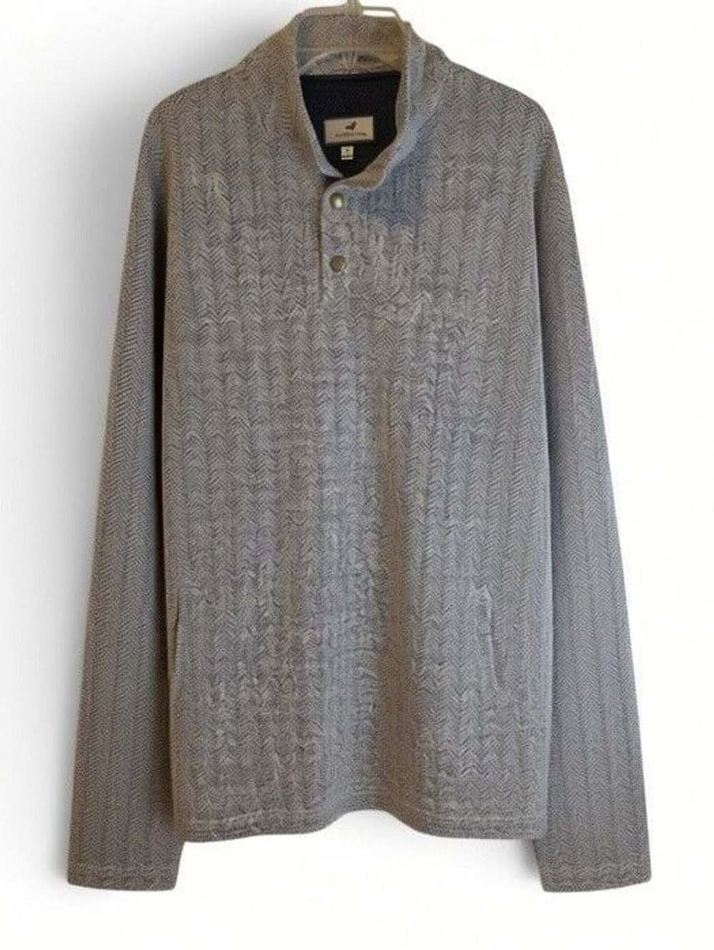 Properly Tied Upland Pullover Sweater Gray Size L